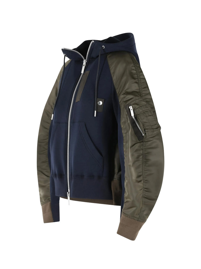 sacai | Sponge Sweat Zip-Up Hoodie – Kirna Zabête