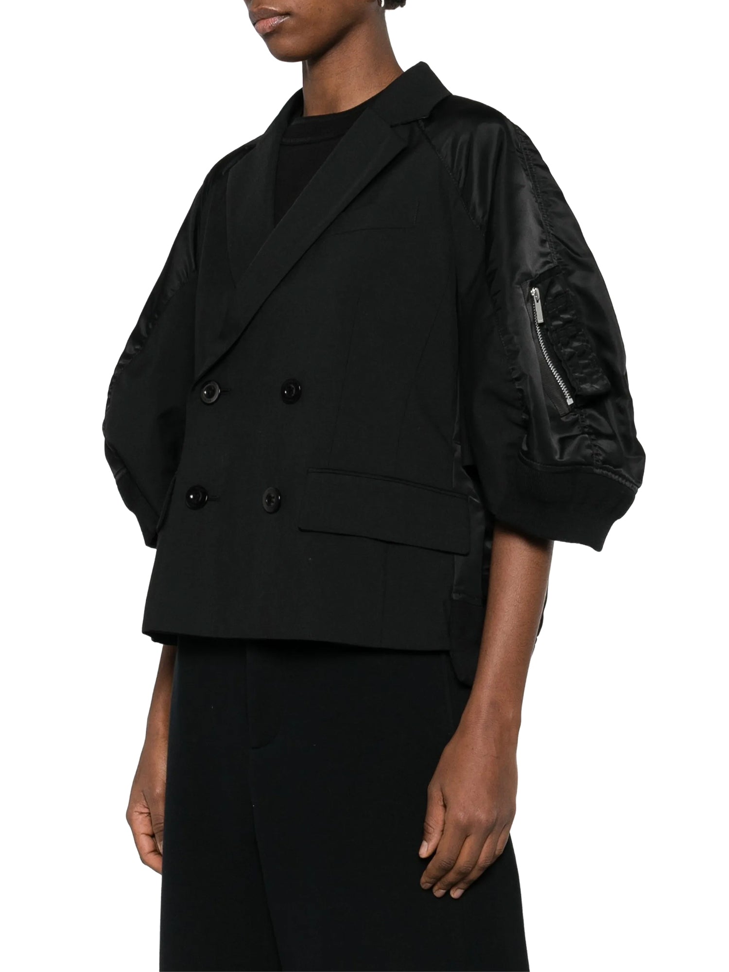 sacai | Suiting x Nylon Twill Jacket – Kirna Zabête