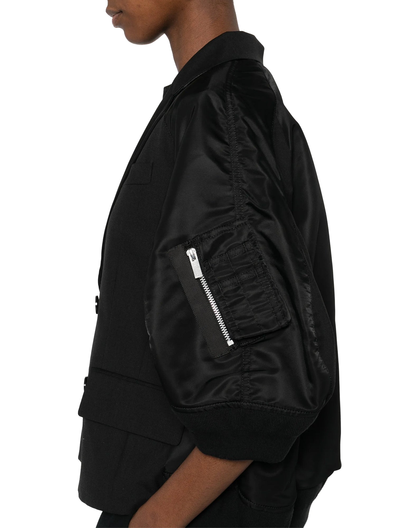 sacai | Suiting x Nylon Twill Jacket – Kirna Zabête