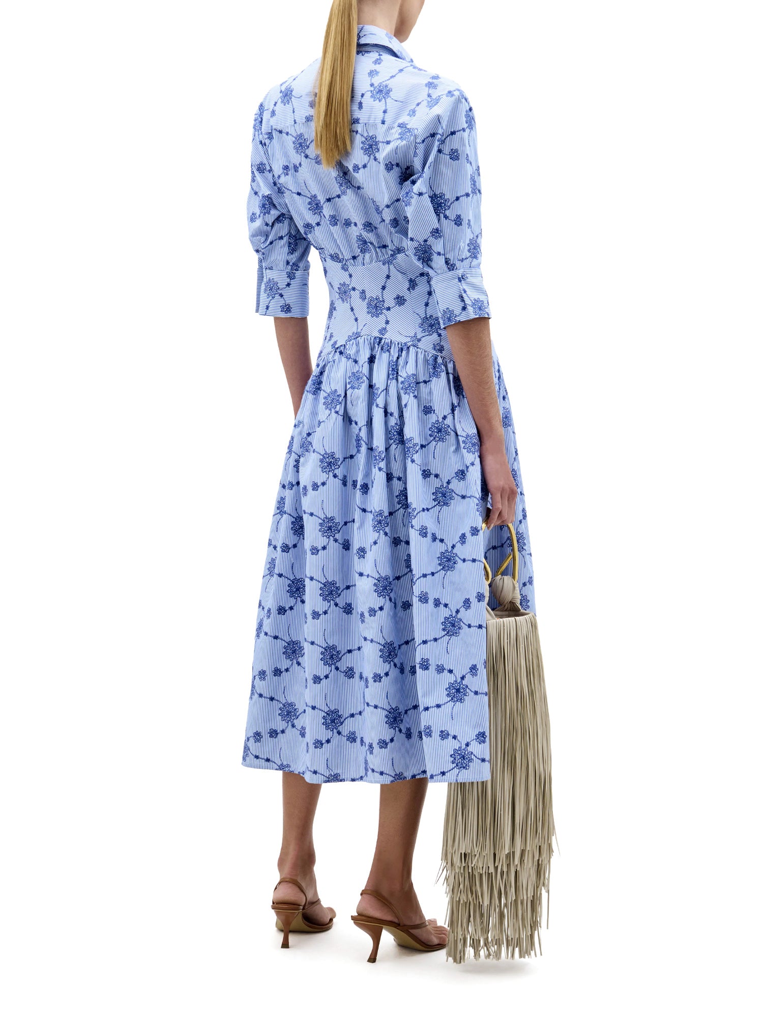 Indy Embroidered Shirtdress