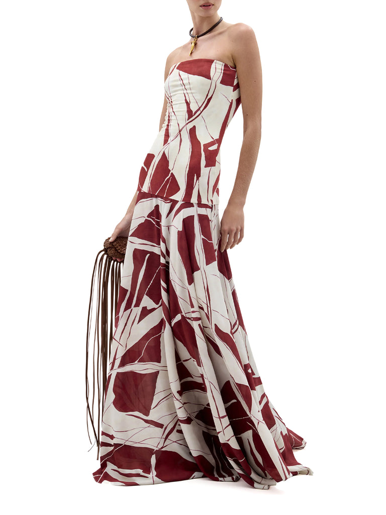 Silvia Tcherassi | Muriel Strapless Maxi Dress – Kirna Zabête
