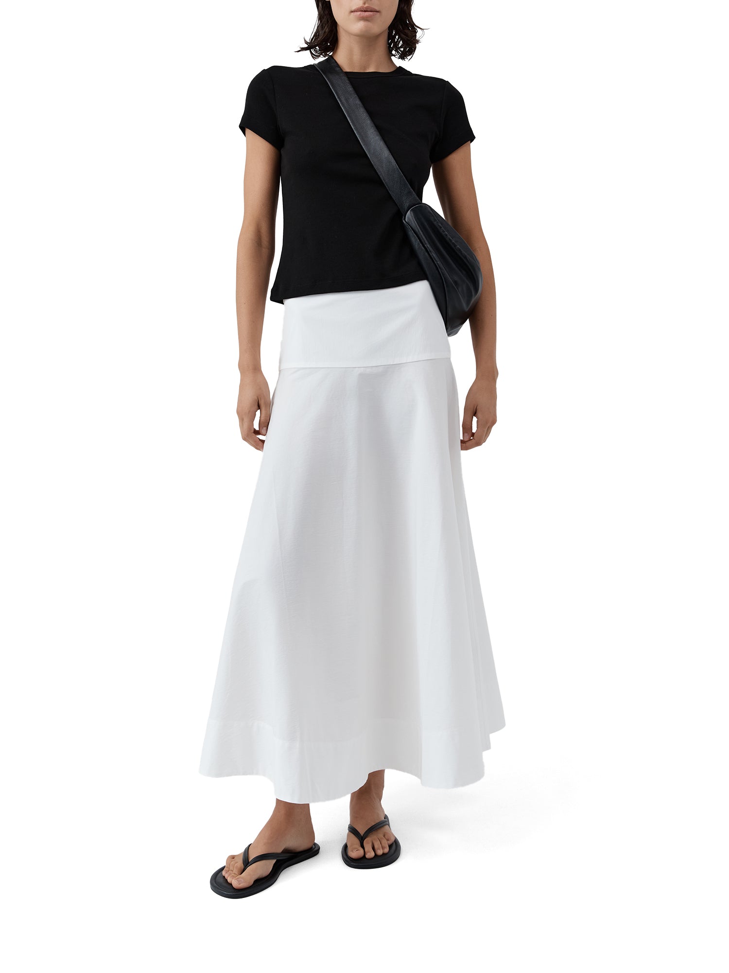 Cotton Circle Hem Skirt