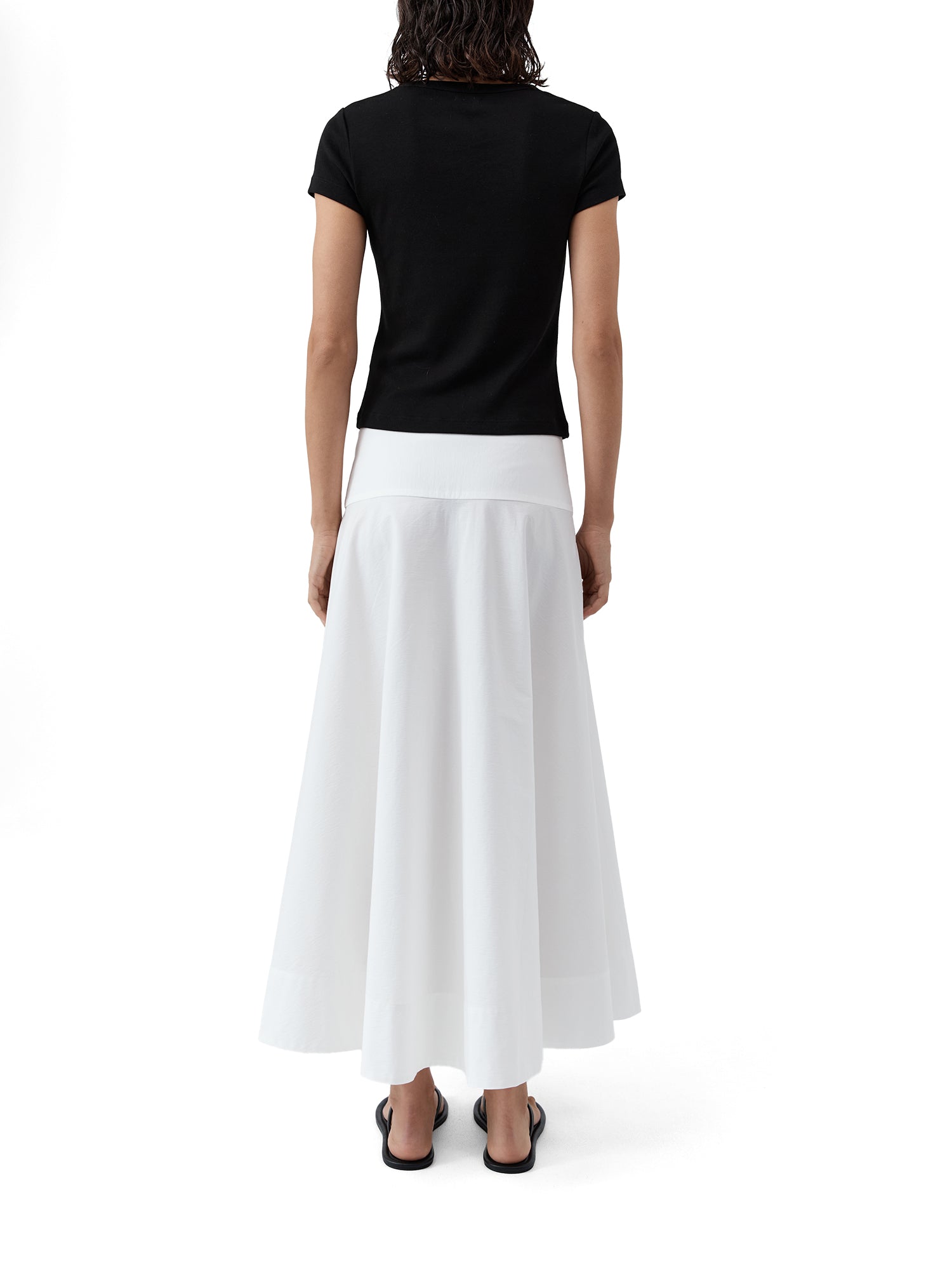Cotton Circle Hem Skirt