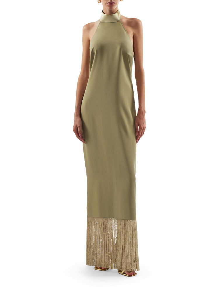 taller marmo green dress Taller Marmo Green Poseidon Gown main image 1