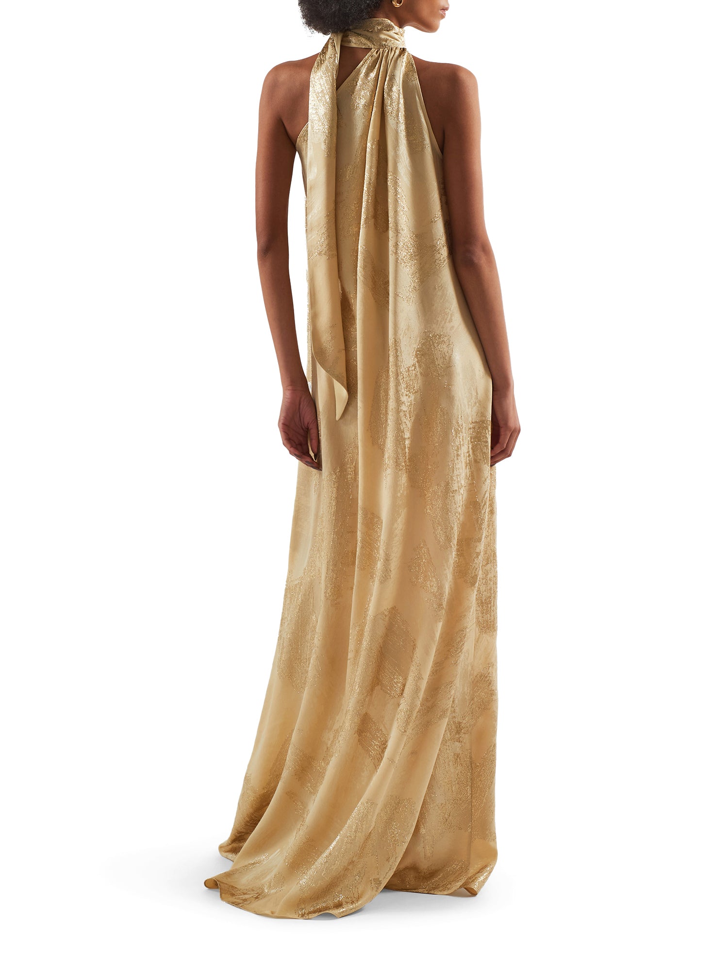 Gilded Astor Maxi Dress
