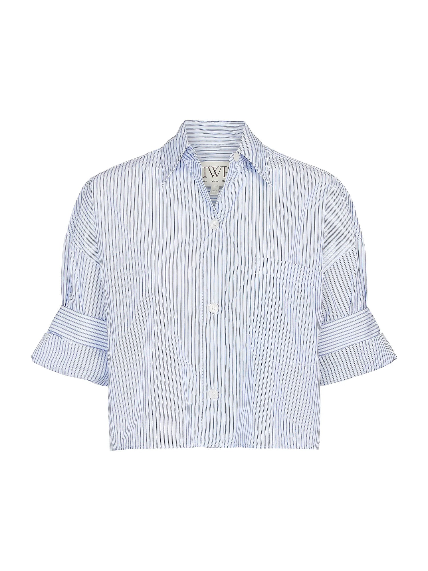 Next Ex Shirt in Microhairline Stripe