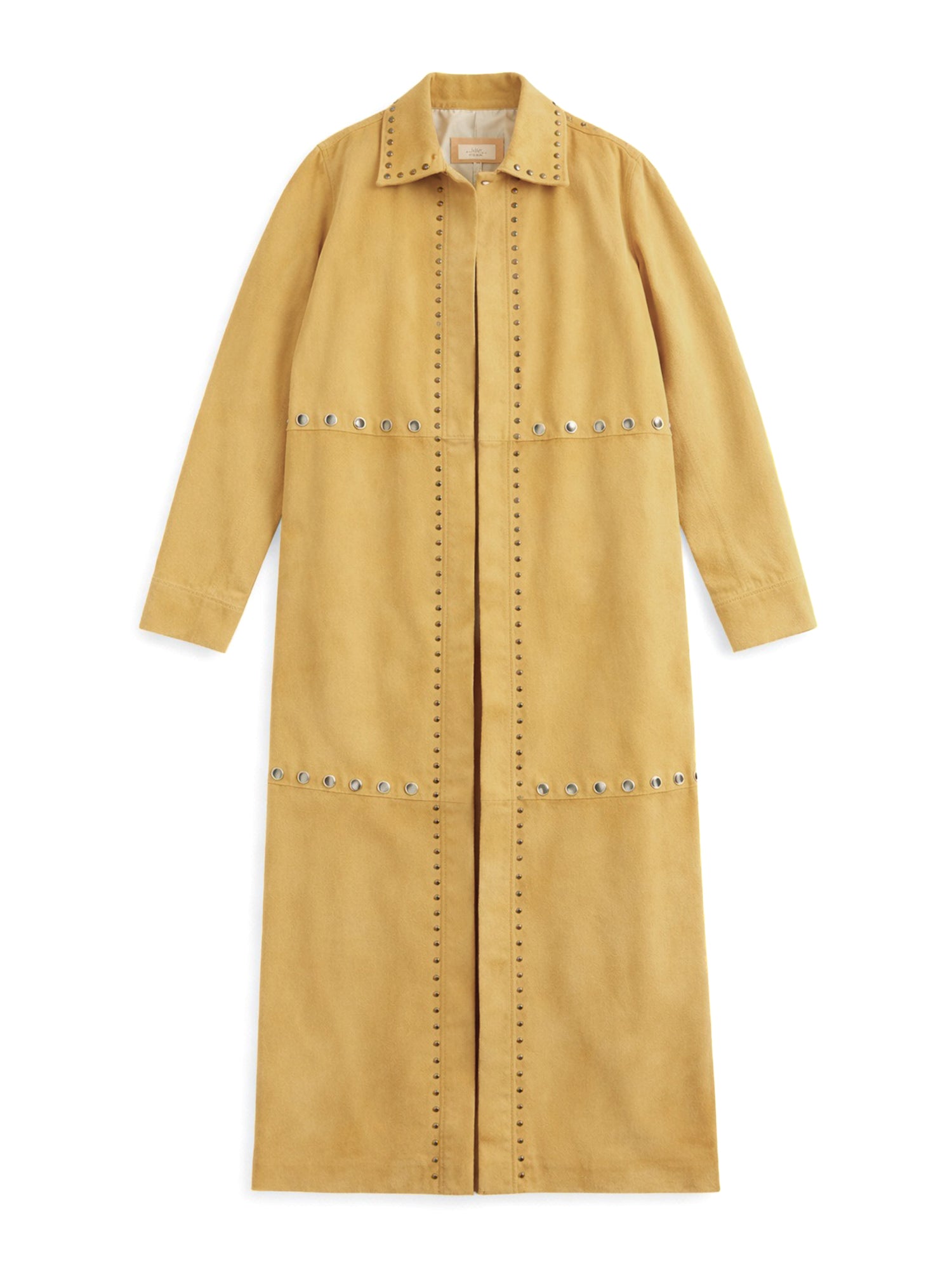 Antar Suede Studded Coat