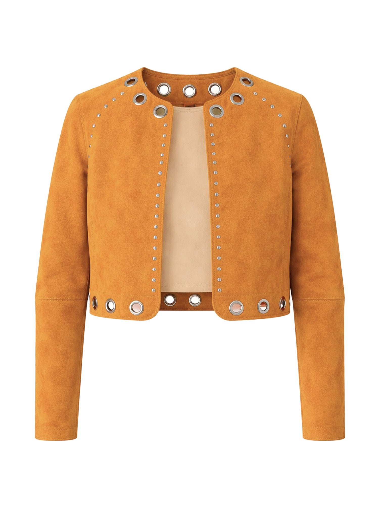 Darby Suede Studded Jacket