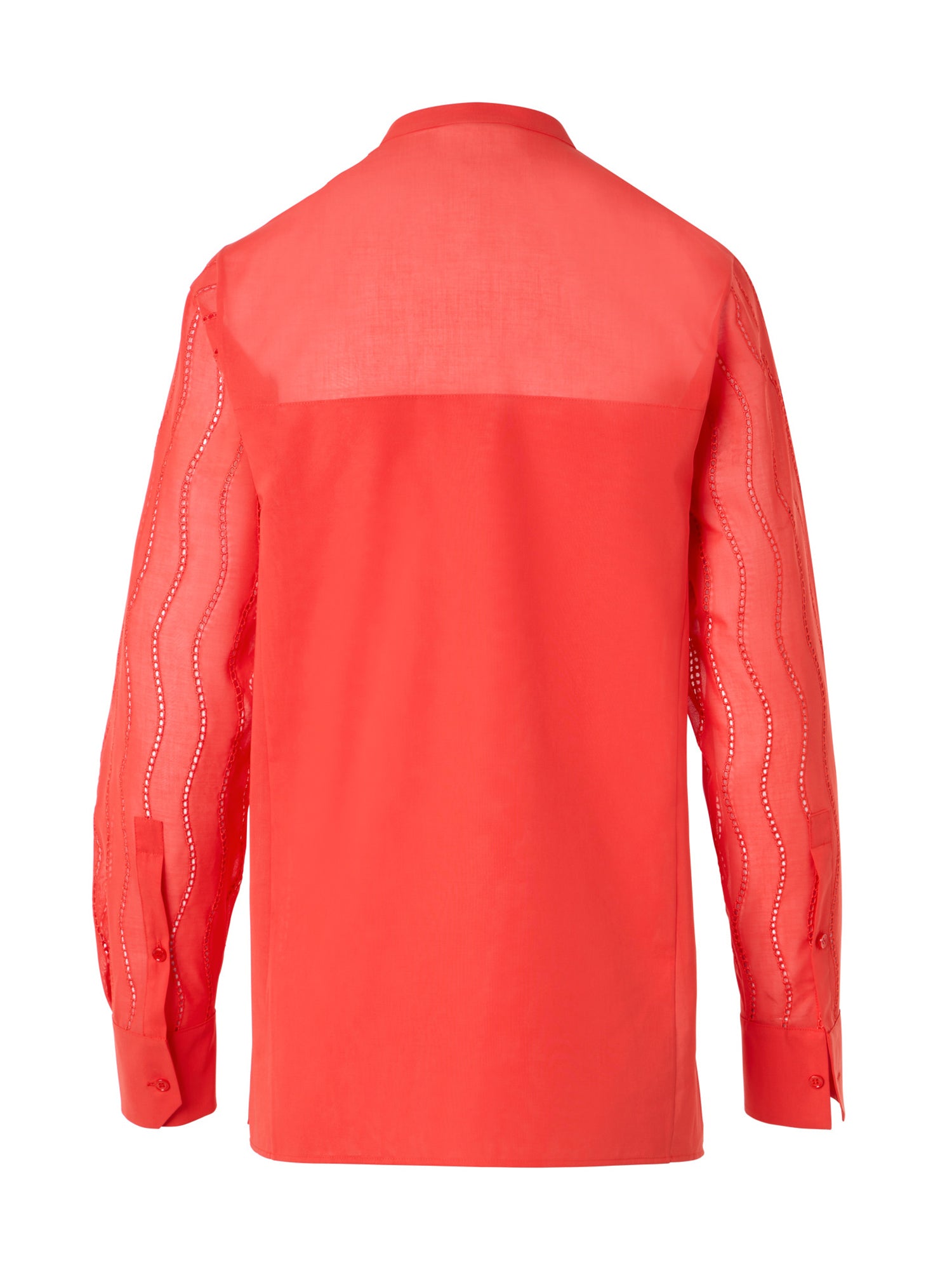 Wave Broderie Anglaise Cotton Voile Blouse