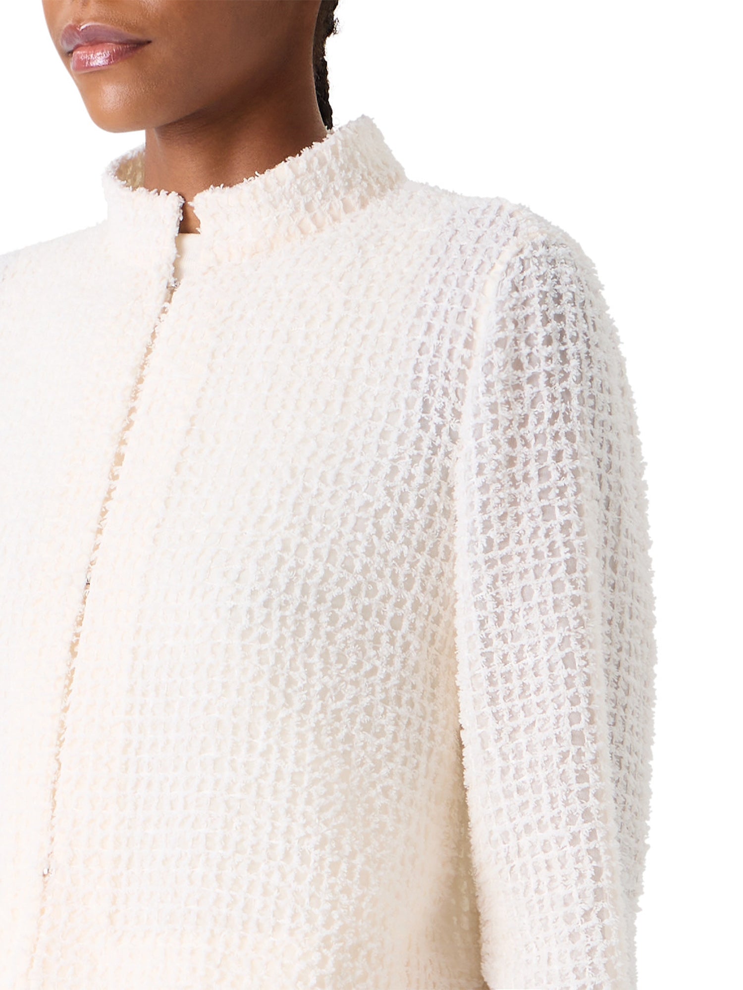 Hockney Cropped Fringed Bolero Jacket