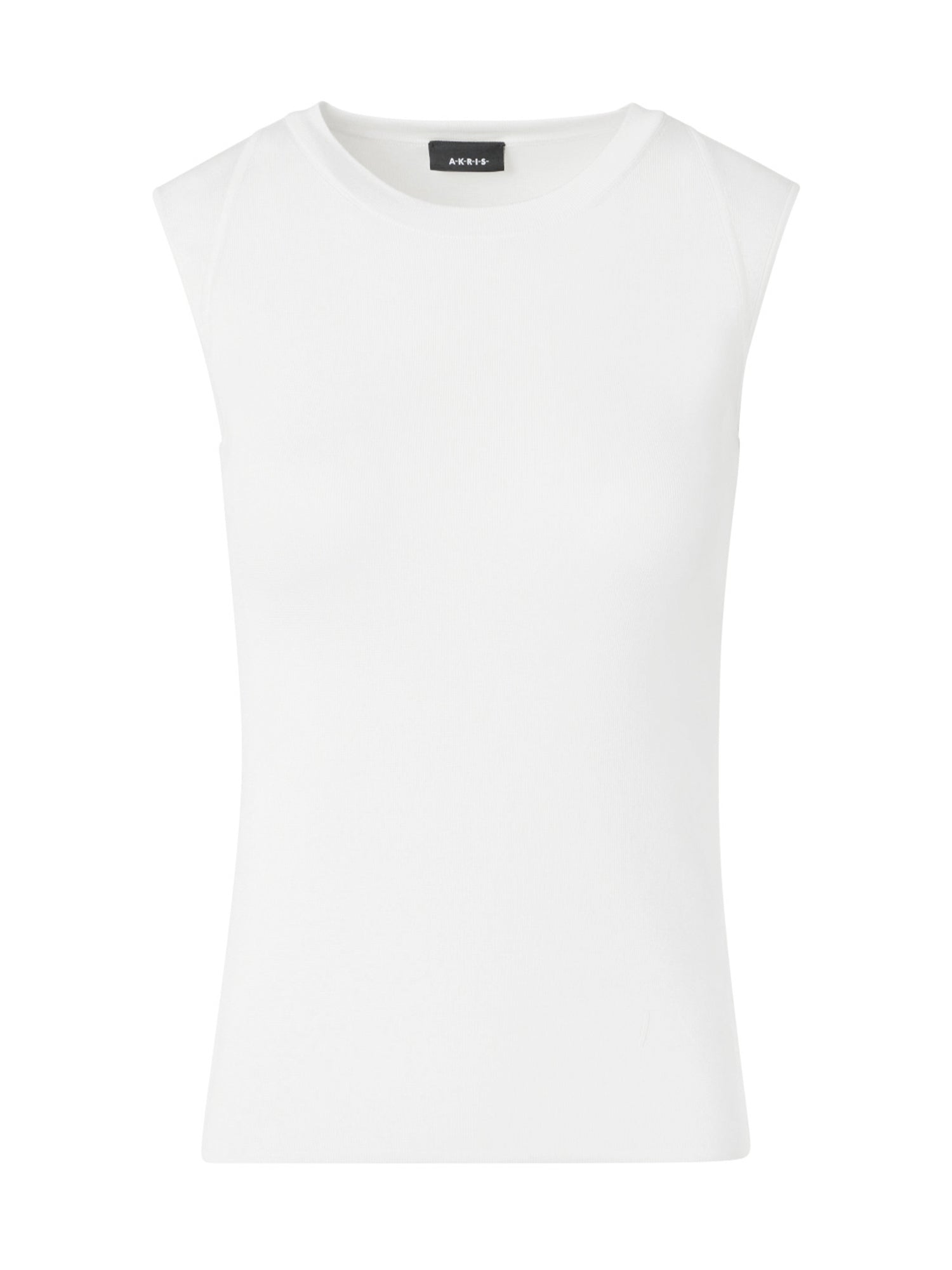 Silk Stretch Sleeveless Knit Top