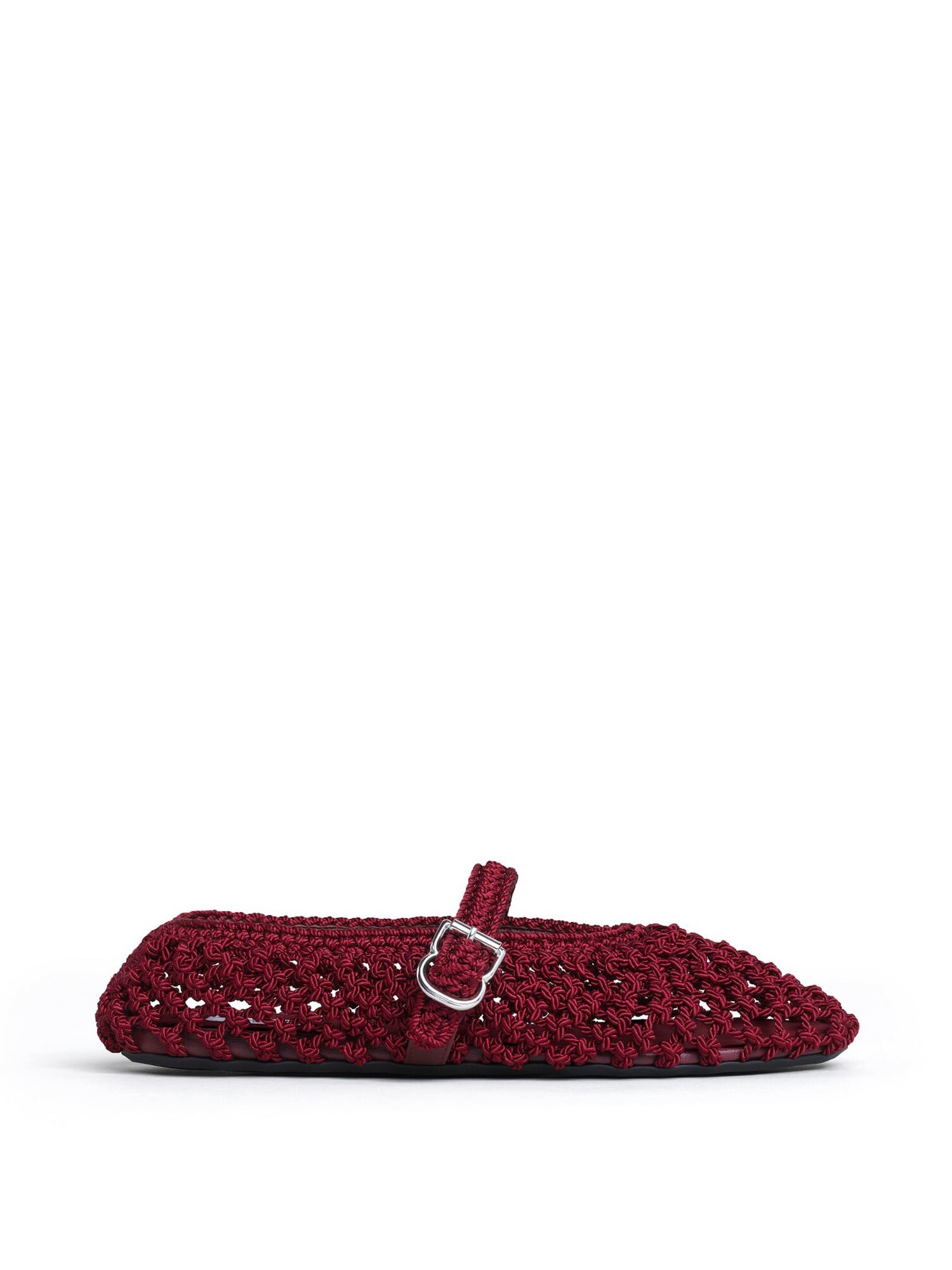 Satin Cord Ballet Flats