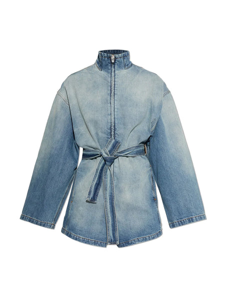 ALAÏA | Zip-Up Denim Romper – Kirna Zabête ALAÏA | Zip-Up Denim Romper – Kirna Zabête