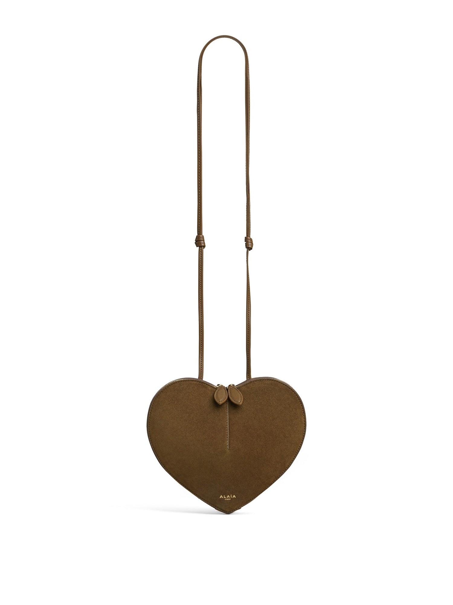 Bi-Material Leather Le Cœur Bag