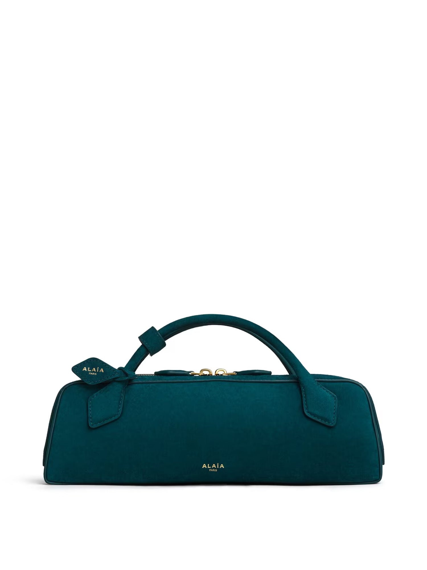 Suede Le Teckel Clutch