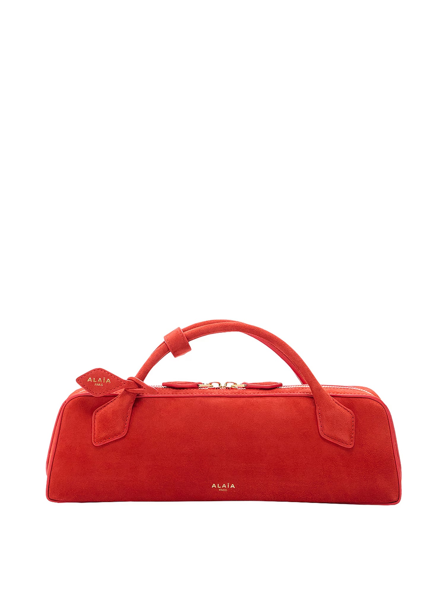 Suede Le Teckel Clutch