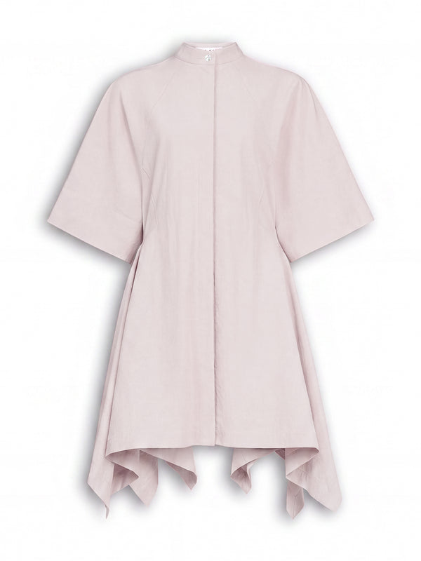 Nylon Panelled Mini Dress