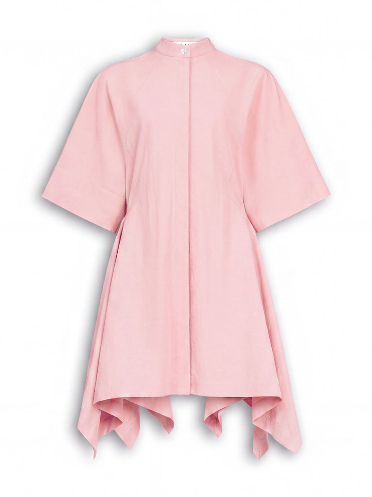 alaia cotton dress Cotton poplin midi dress in white - Alaia
