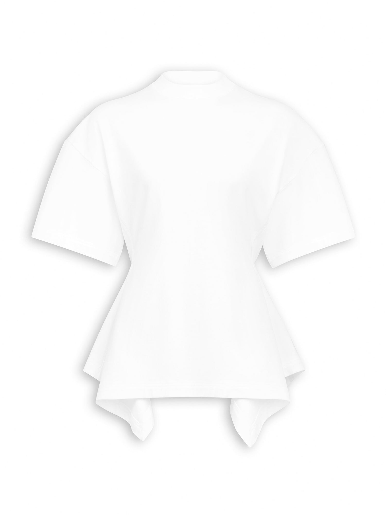 Panelled Cotton T-Shirt