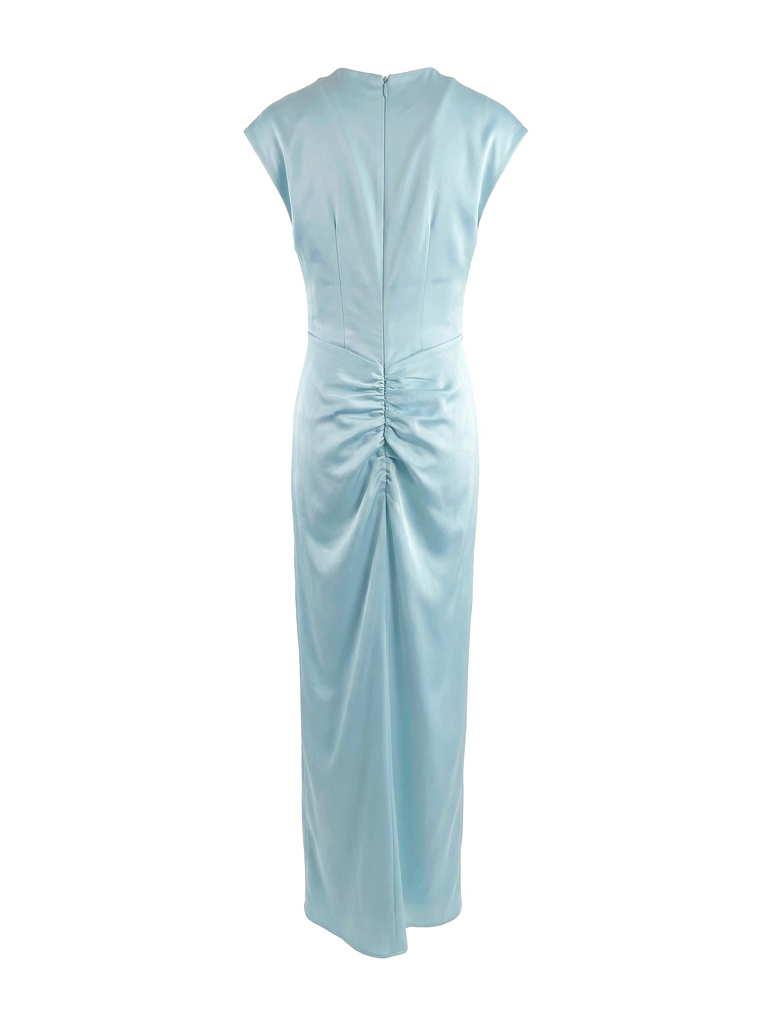 Twist Front Midi Dress