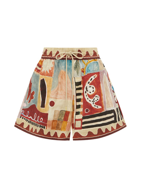 Alémais | Michelle Linen Shorts – Kirna Zabête