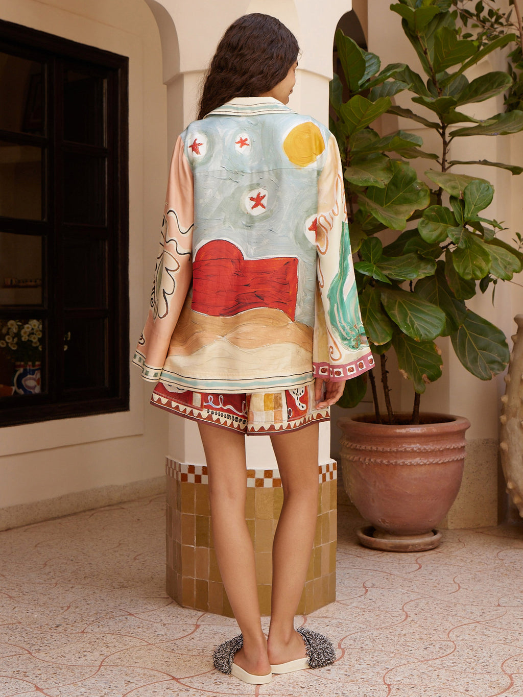 Alémais | Michelle Silk Long-Sleeve Shirt – Kirna Zabête