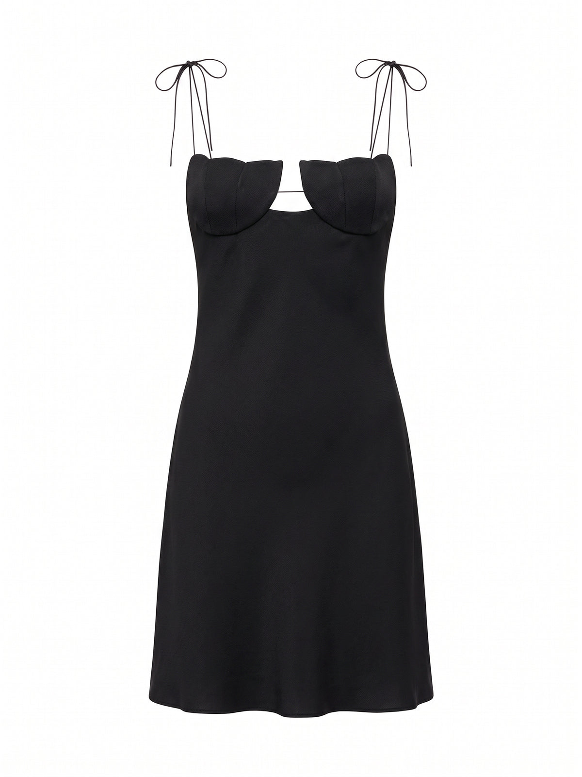 Tulip Satin Mini Dress