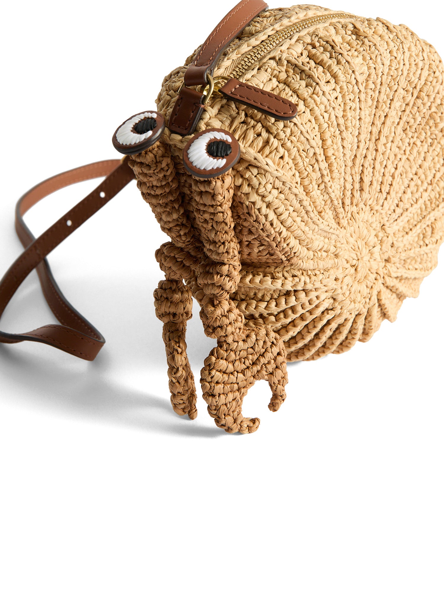 Anya Hindmarch | Raffia Hermit Crab Crossbody Bag – Kirna Zabête