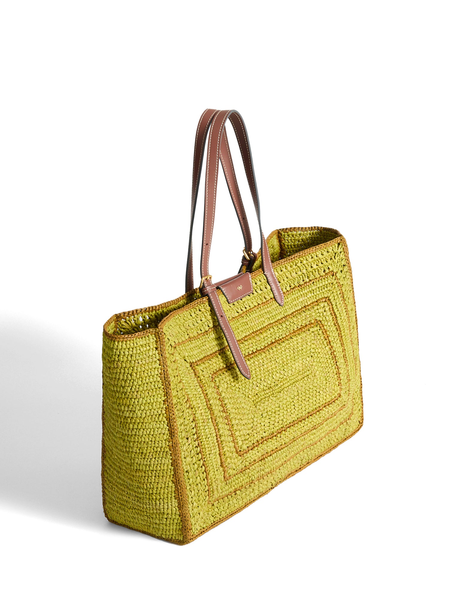 Raffia E/W Bow Tote