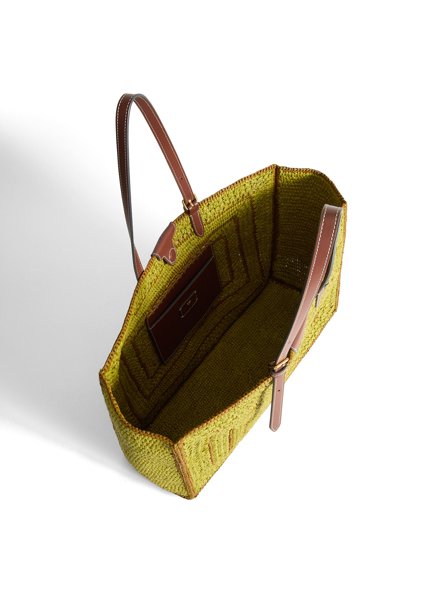 Raffia E/W Bow Tote