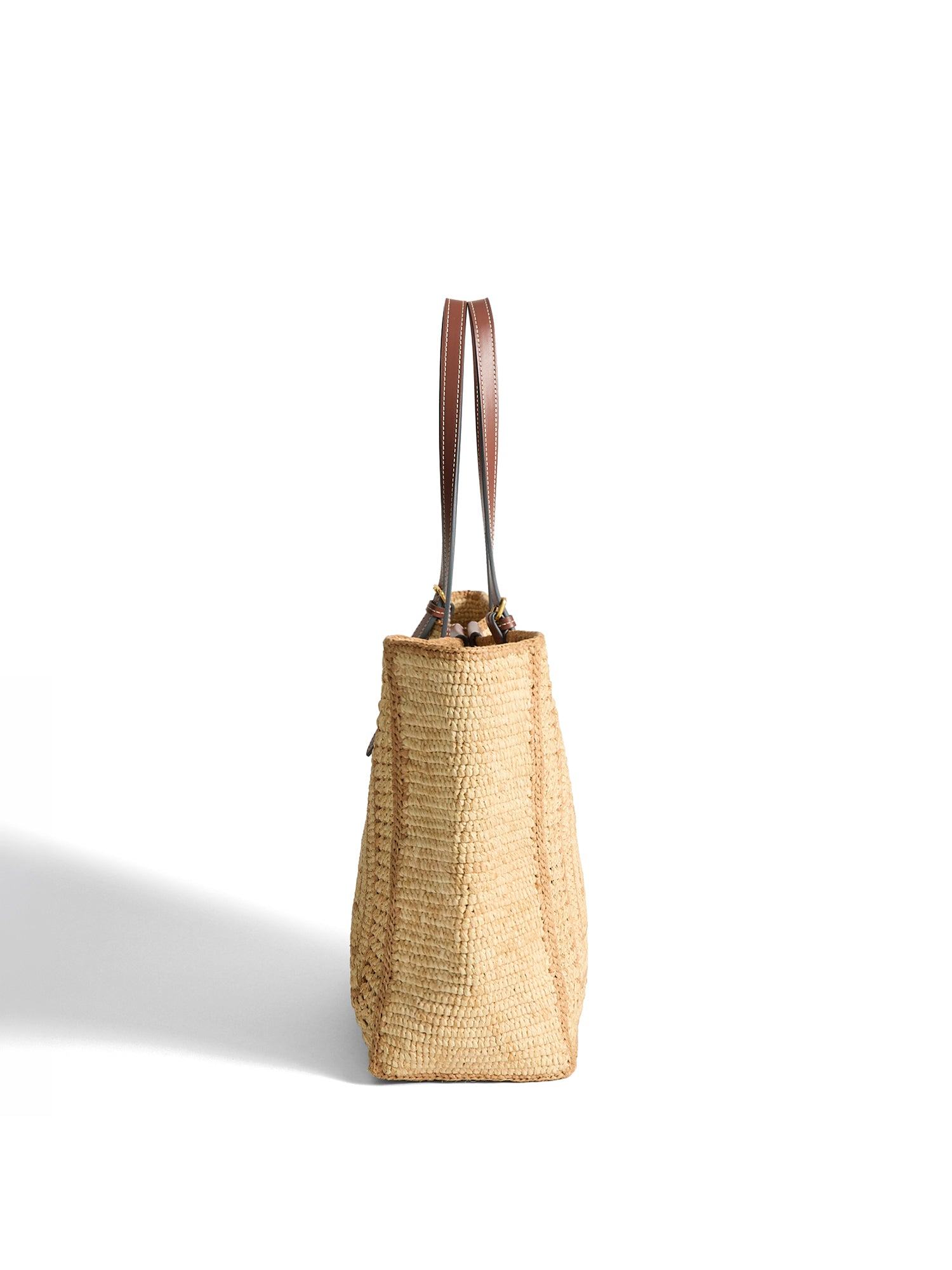 Raffia E/W Bow Tote