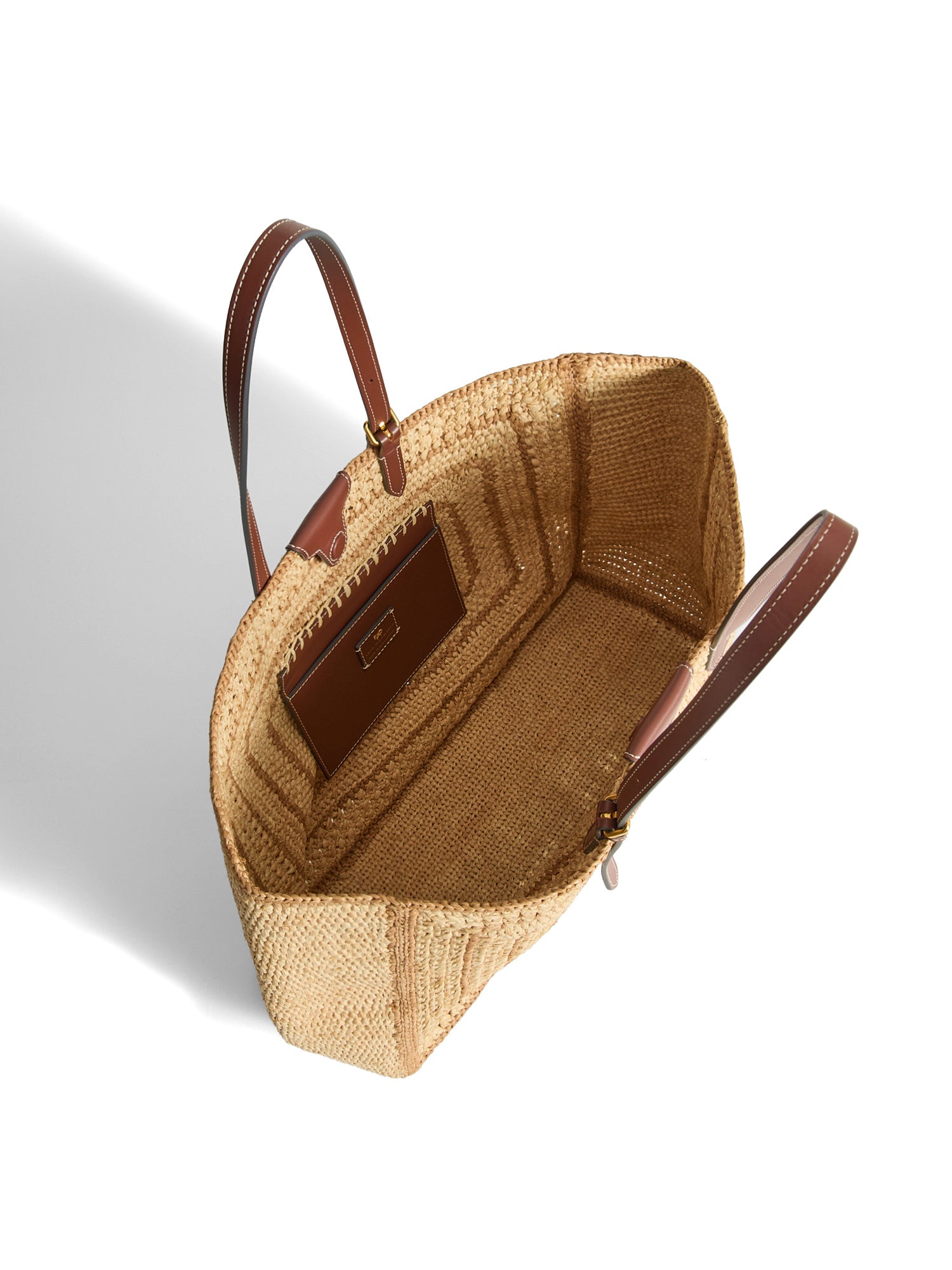 Raffia E/W Bow Tote