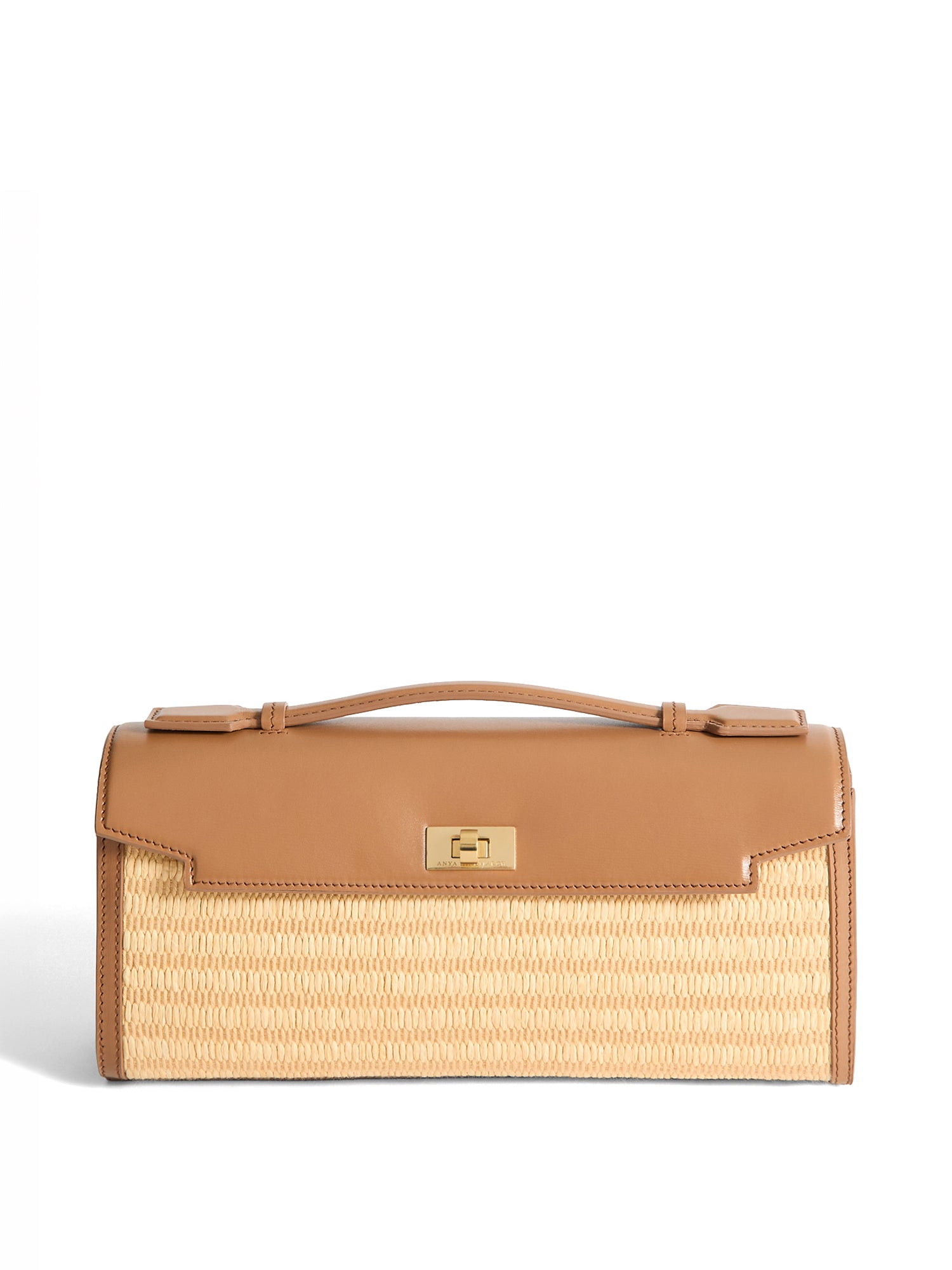 Mortimer Raffia Clutch