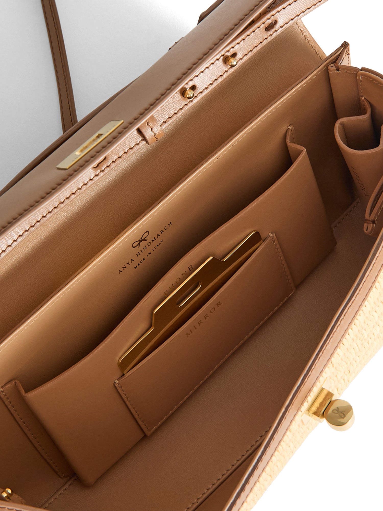 Mortimer Raffia Clutch