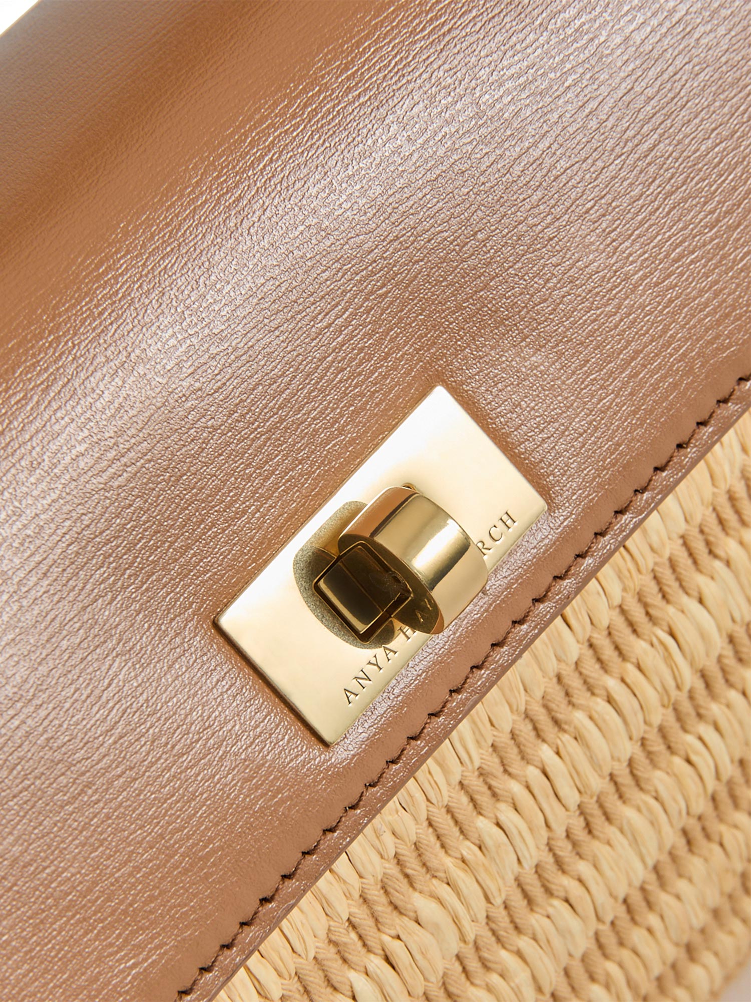 Mortimer Raffia Clutch