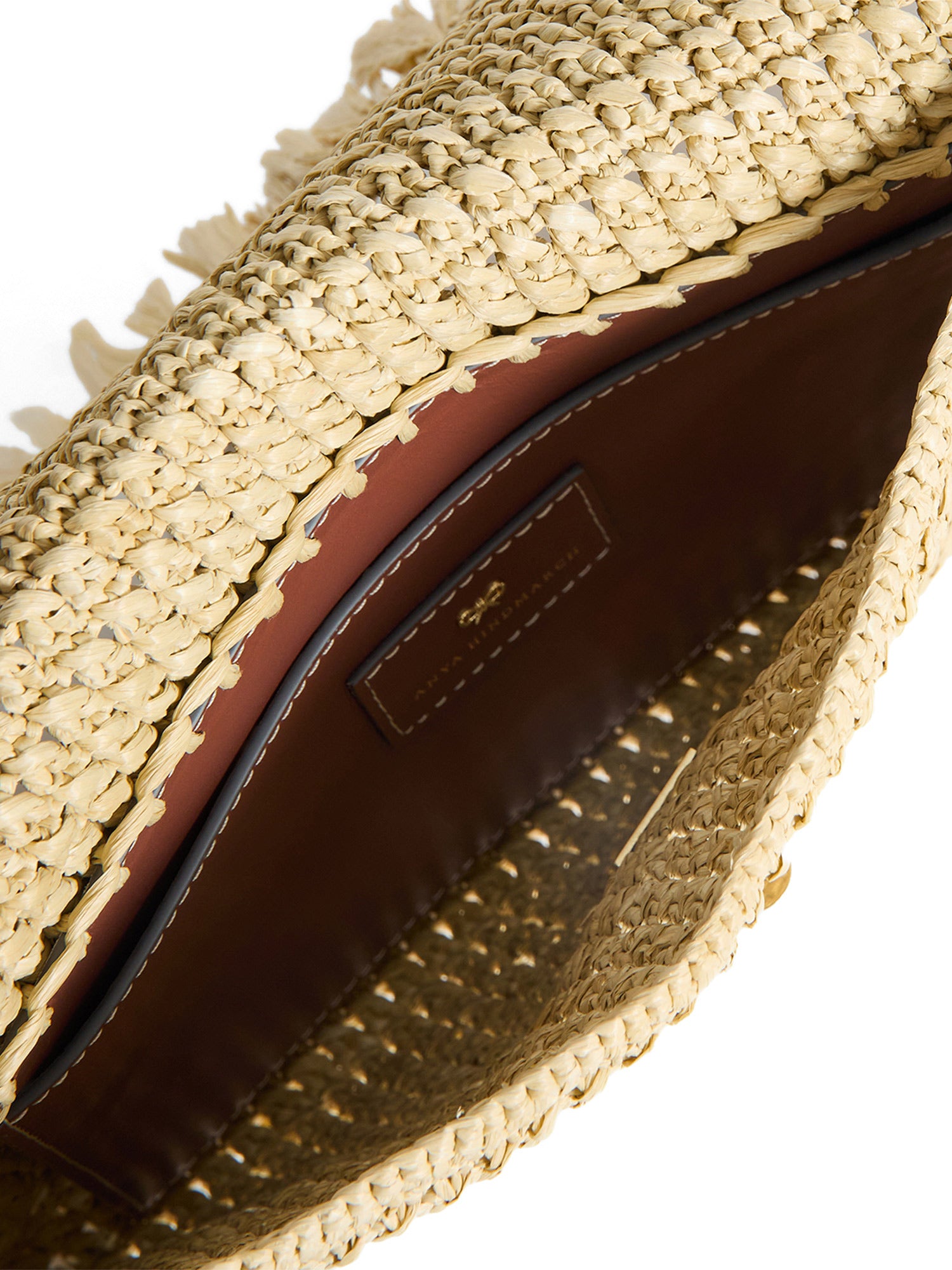 Raffia Oversized Clutch