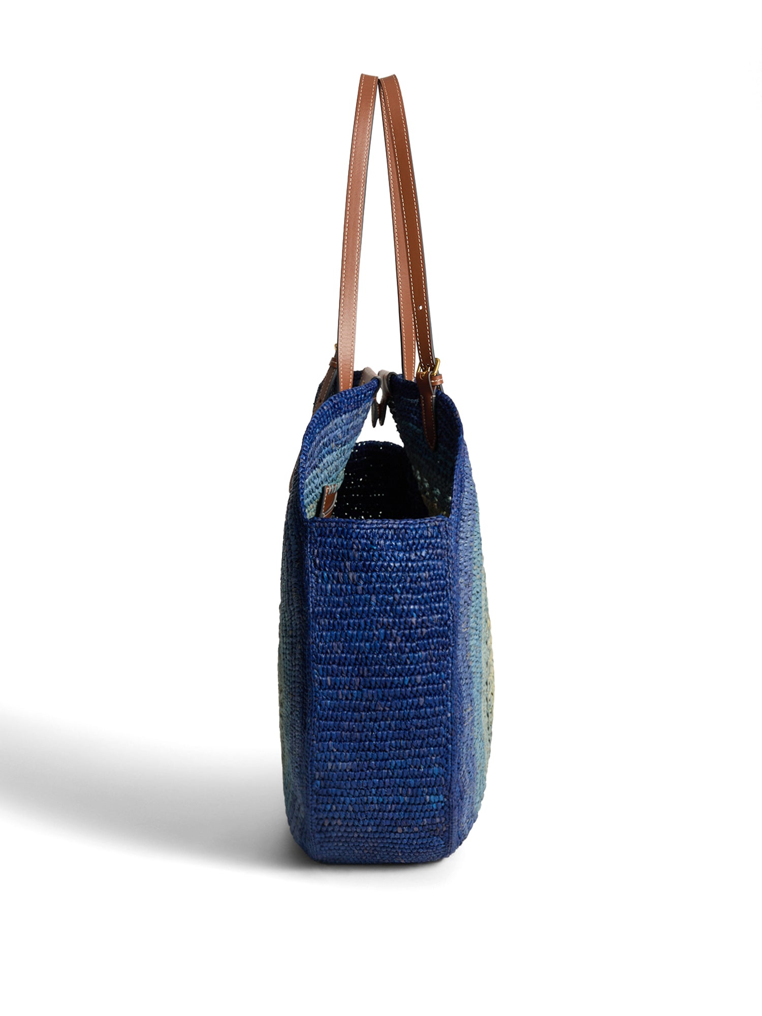 Raffia Round Bow Tote