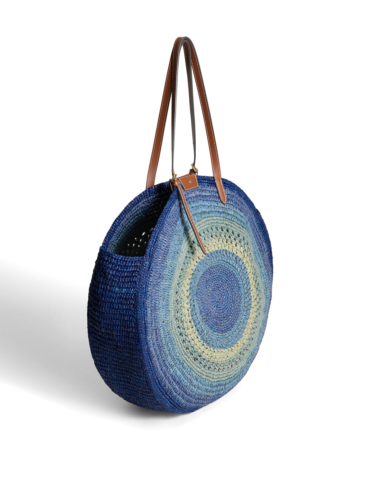 Raffia Round Bow Tote