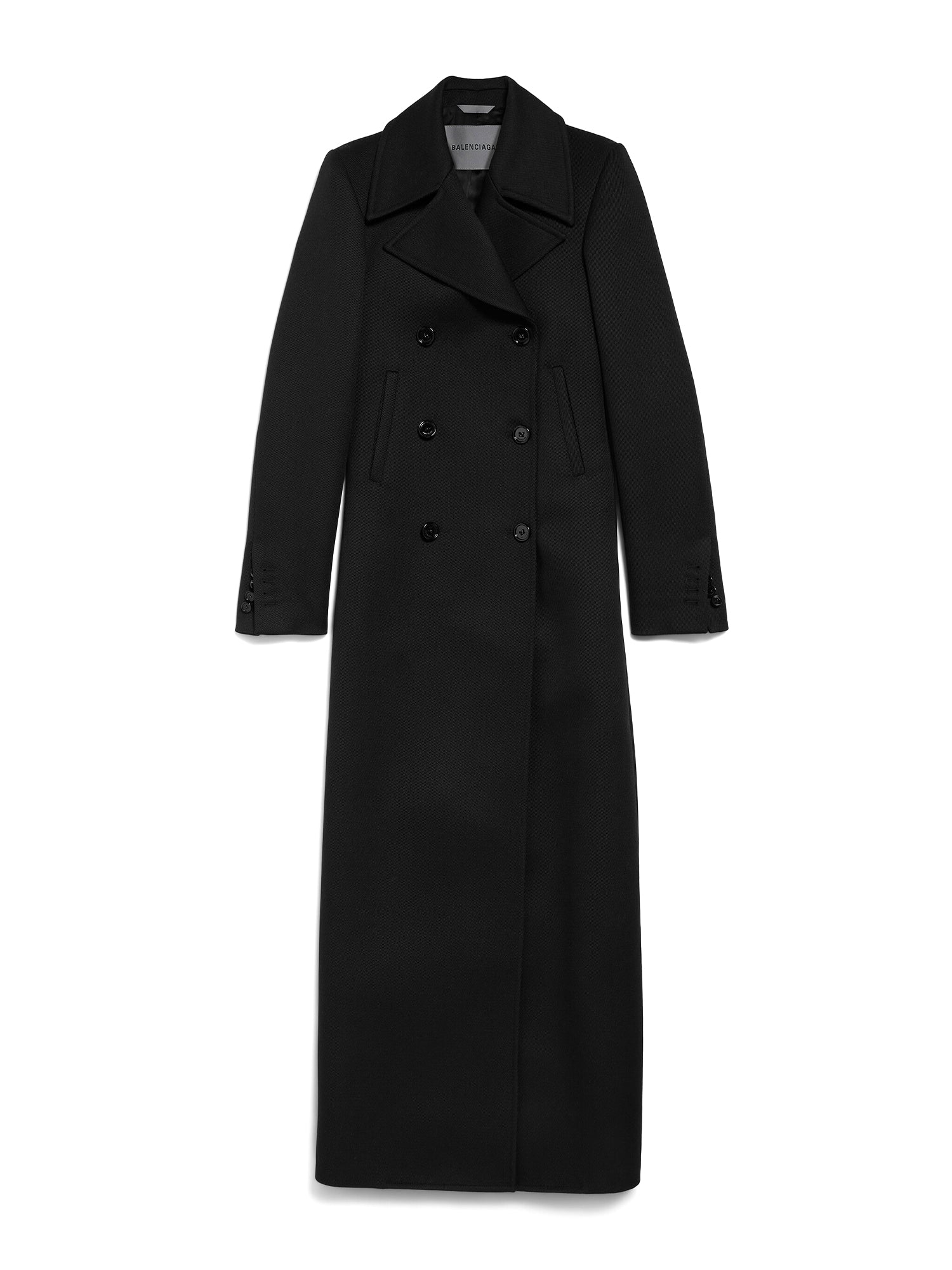 Long Wool Trench Coat