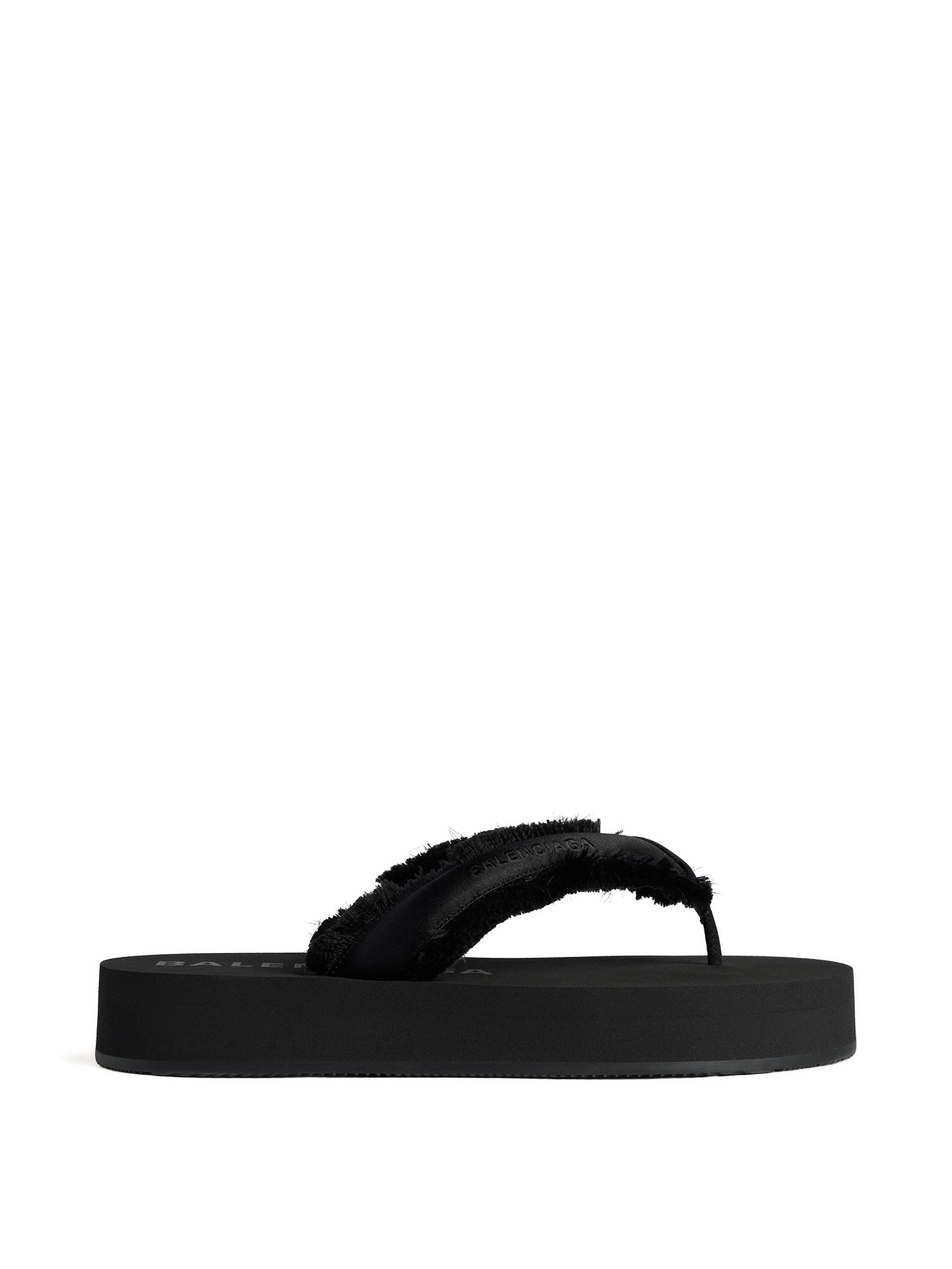 Jet Lag Satin Thong Sandals