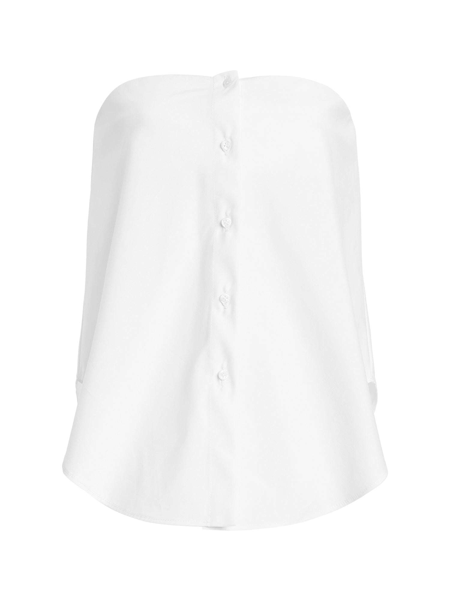 Shea Strapless Stretch Poplin Top