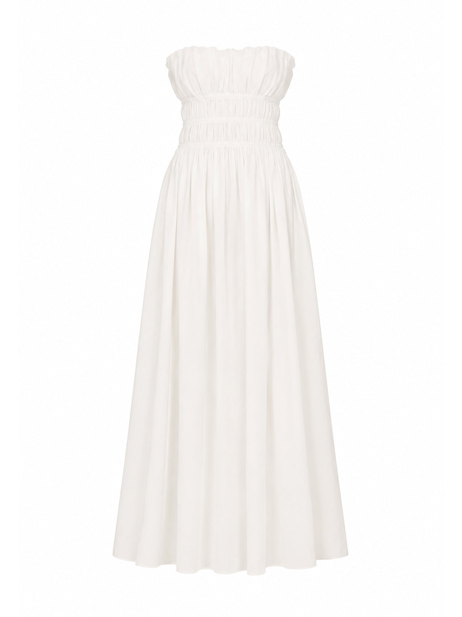 Ivette Strapless Midi Dress