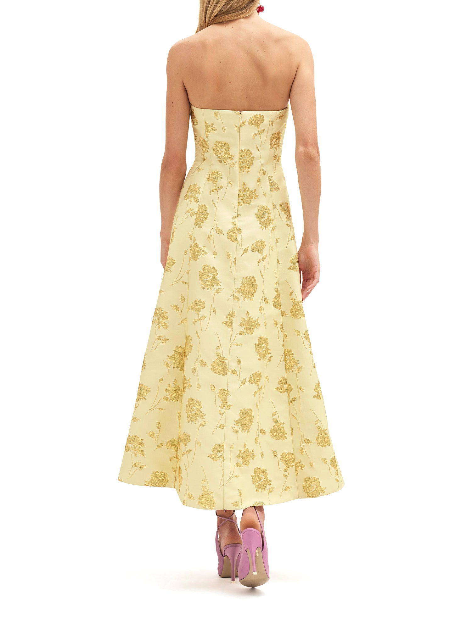 Colette Strapless Midi Dress