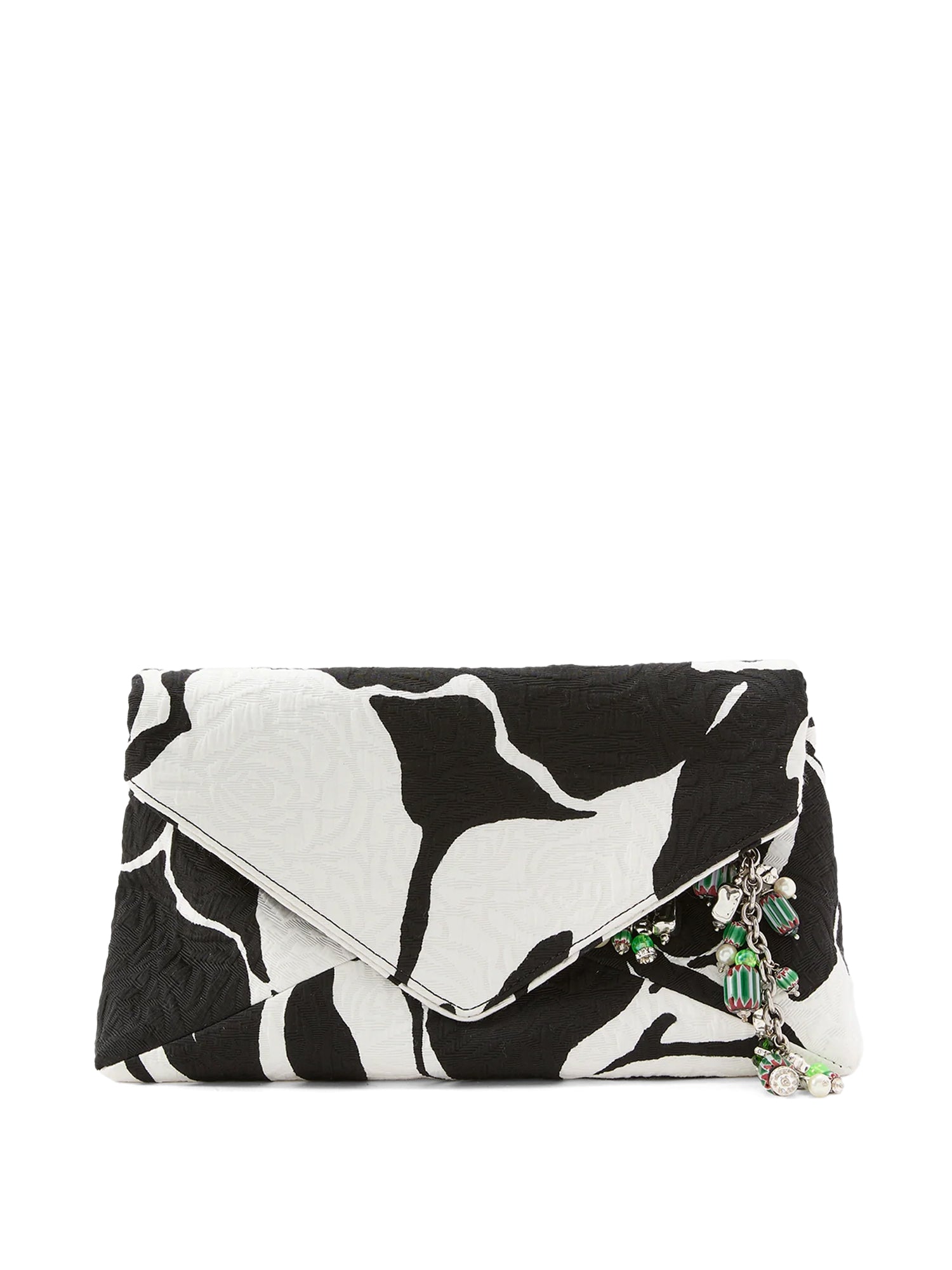 Jacquard Envelope Clutch