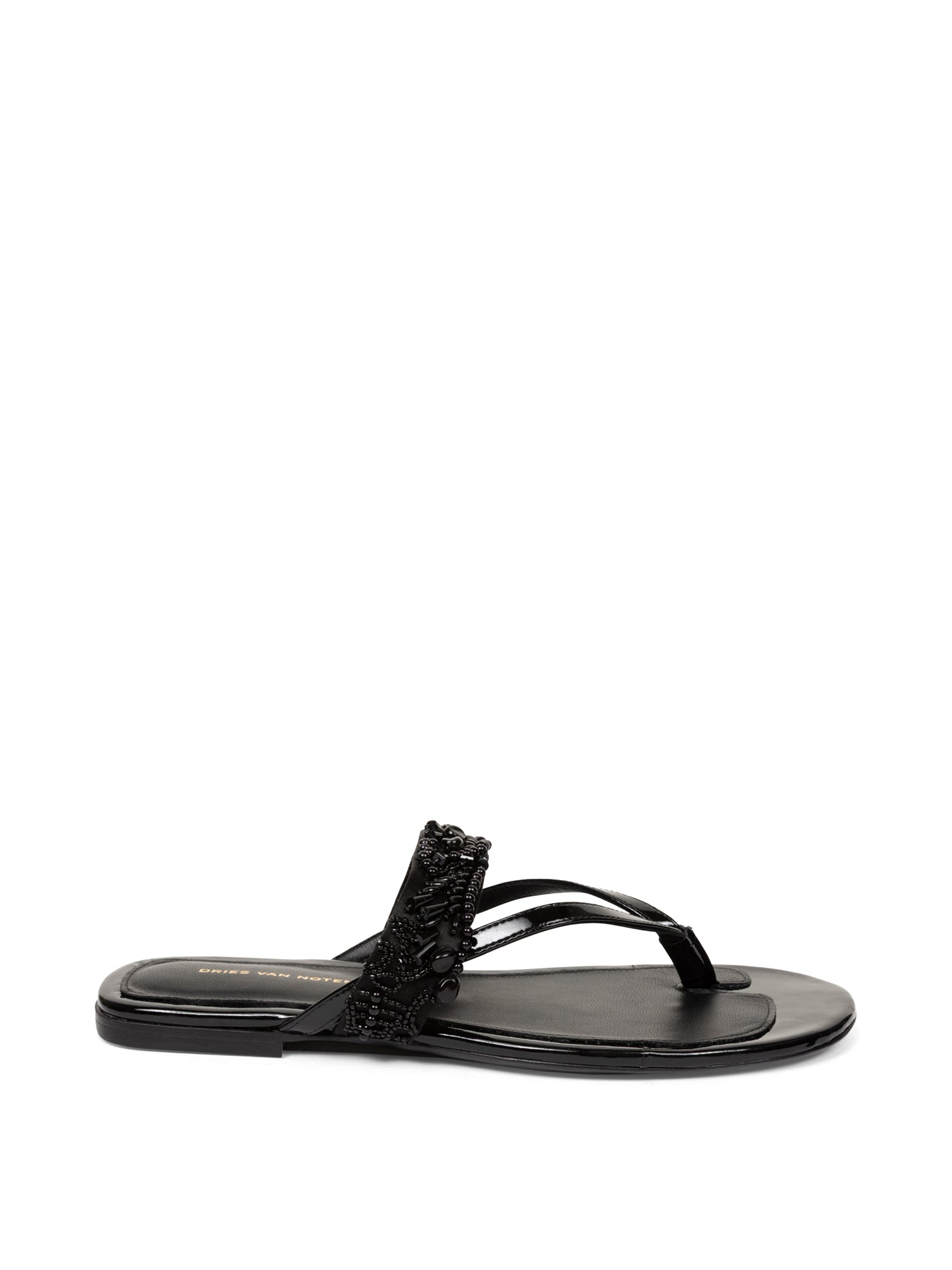 Jeweled Thong Sandals