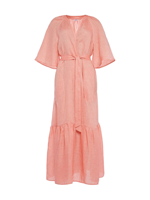 Audacieuse Tiered Midi Dress