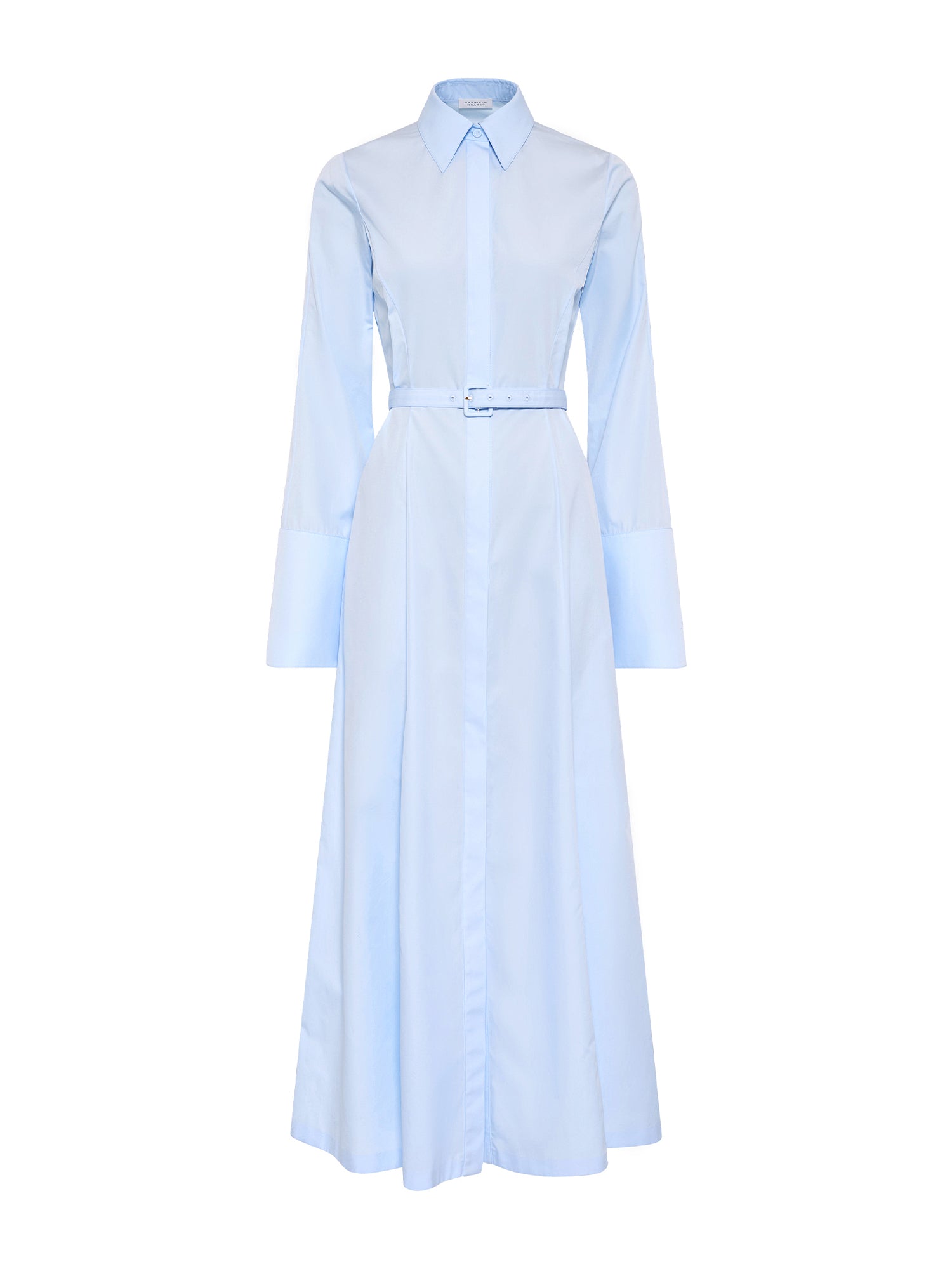 Carmina Cotton Maxi Shirtdress