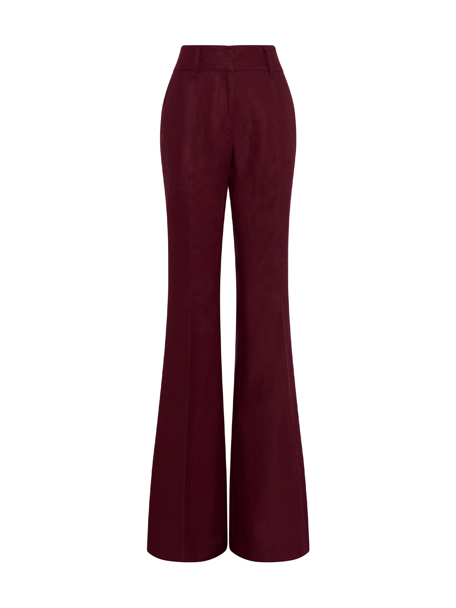 Rhein Linen Twill Flare Pants