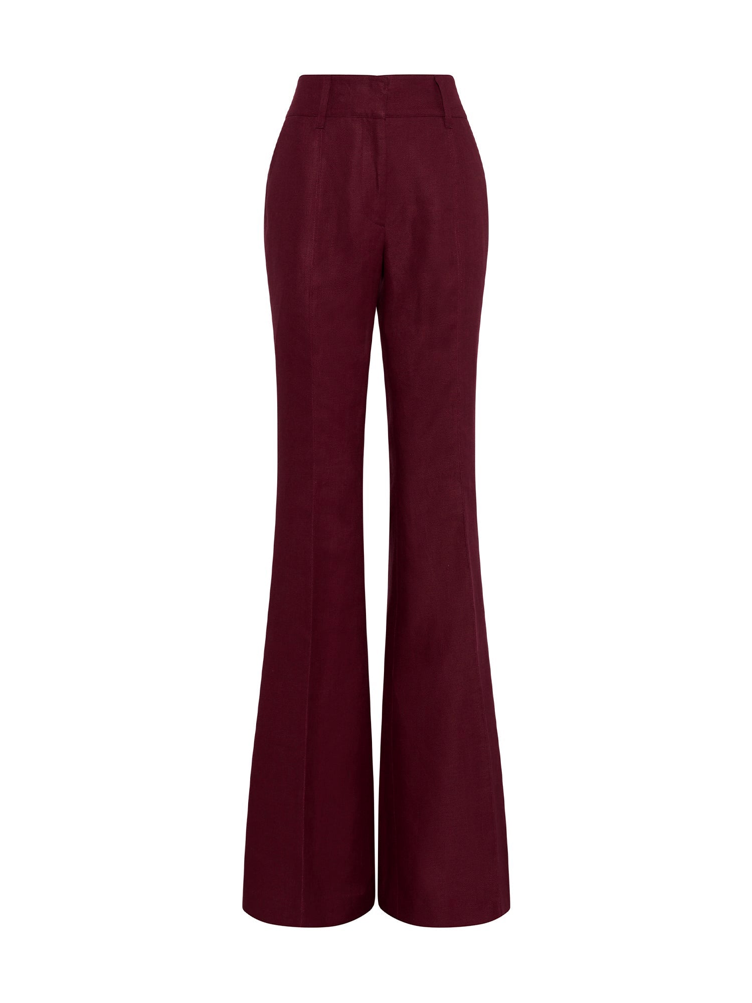Rhein Linen Twill Flare Pants