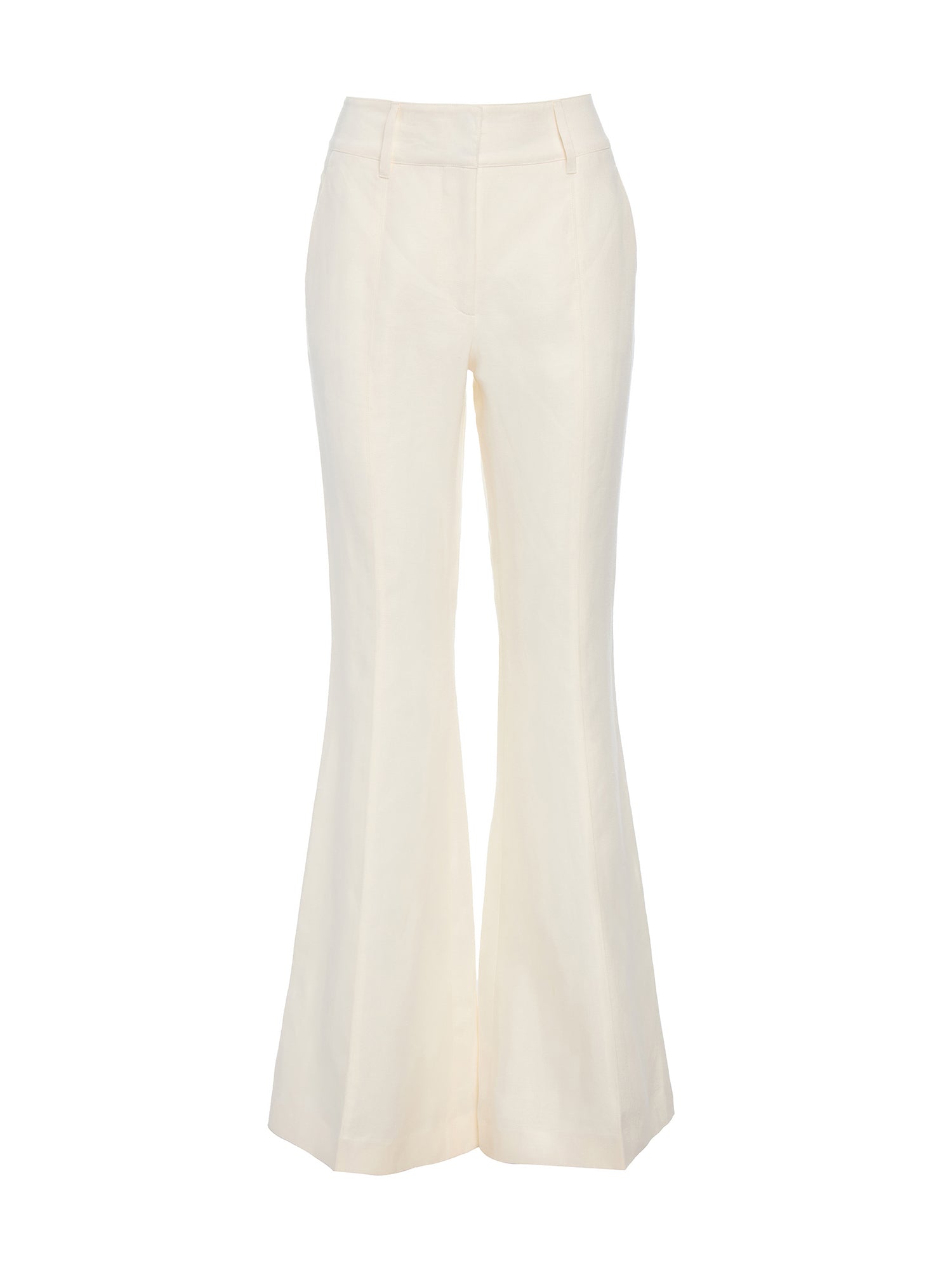 Rhein Linen Twill Flare Pants